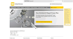 Desktop Screenshot of harting.dk