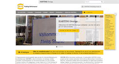 Desktop Screenshot of harting.se
