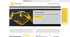 Desktop Screenshot of harting.sg