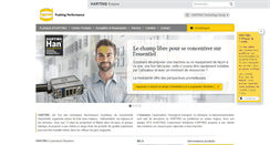 Desktop Screenshot of harting.fr